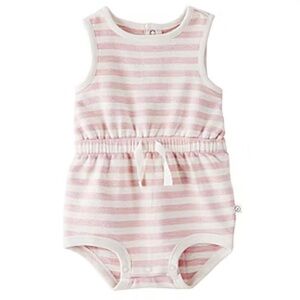 Little Planet Baby Toddler Girls Crew Neck Sleeveless Bodysuit Romper